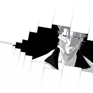 Black and white desktop Bleach wallpaper