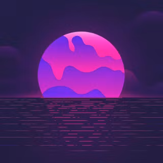 Pastel vaporwave desktop wallpaper