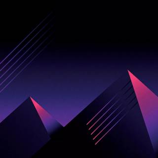 Vaporwave 4k minimalist wallpaper