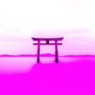 Vaporwave 4k minimalist wallpaper