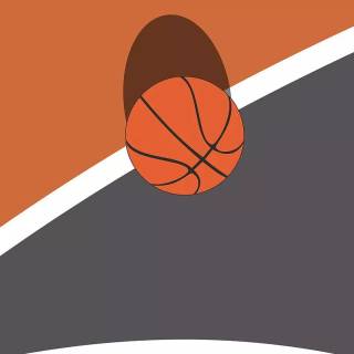 Basketball minimalist wallpaper