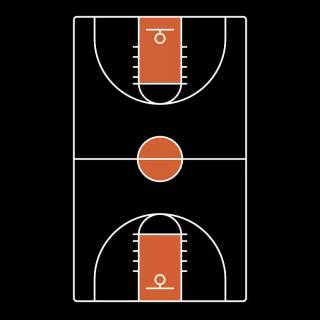 Basketball minimalist wallpaper