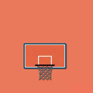 Basketball minimalist wallpaper