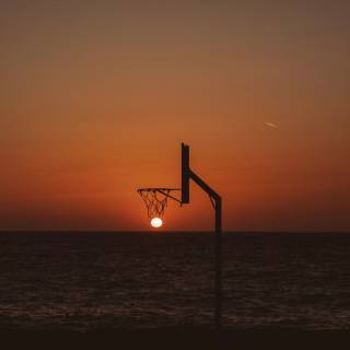 Basketball minimalist wallpaper