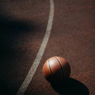 Basketball minimalist wallpaper