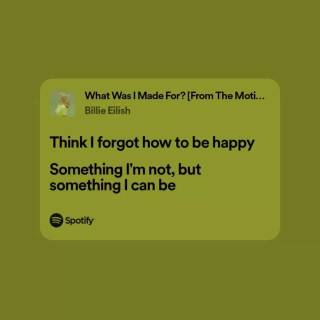 What Was I Made For? wallpaper