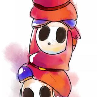 Shy Guy wallpaper