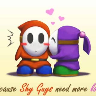 Shy Guy wallpaper