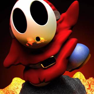 Shy Guy wallpaper