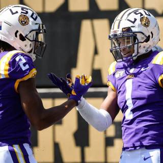 Ja'Marr Chase and Justin Jefferson wallpaper