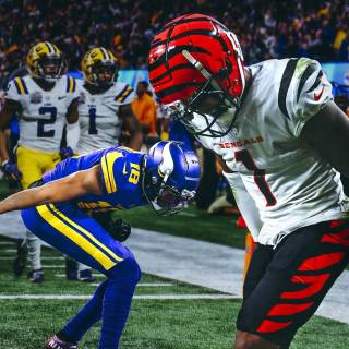 Ja'Marr Chase and Justin Jefferson wallpaper