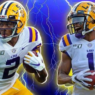 Ja'Marr Chase and Justin Jefferson wallpaper
