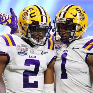 Ja'Marr Chase and Justin Jefferson wallpaper