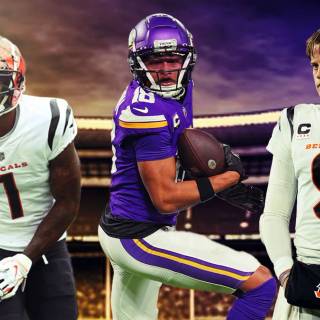 Ja'Marr Chase and Justin Jefferson wallpaper