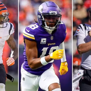 Ja'Marr Chase and Justin Jefferson wallpaper