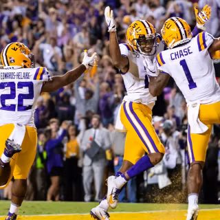 Ja'Marr Chase and Justin Jefferson wallpaper