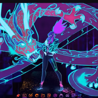 Garuda Linux Dragonized wallpaper