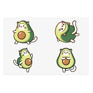 Avocado yoga wallpaper