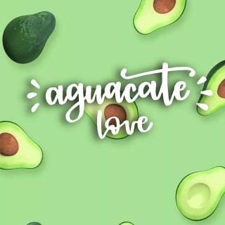 Avocado yoga wallpaper