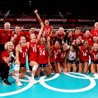 USA volleyball team wallpaper