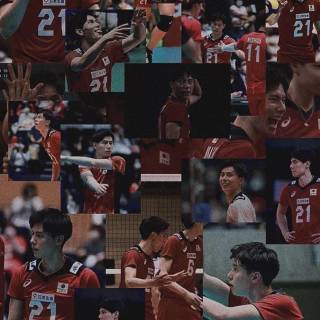 Japan volleyball team wallpaper