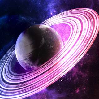 Space Saturn wallpaper