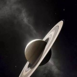 Space Saturn wallpaper