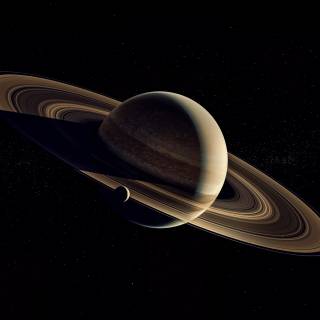 Space Saturn wallpaper