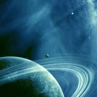 Space Saturn wallpaper