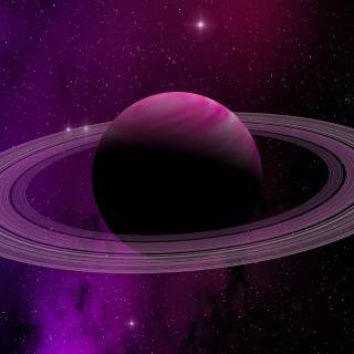 Space Saturn wallpaper