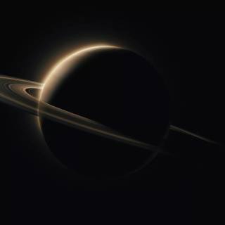 Space Saturn wallpaper