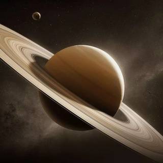 Space Saturn wallpaper