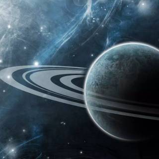 Space Saturn wallpaper