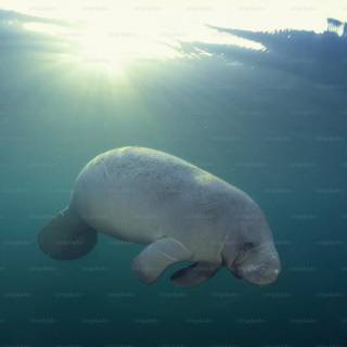 Manatee wallpaper