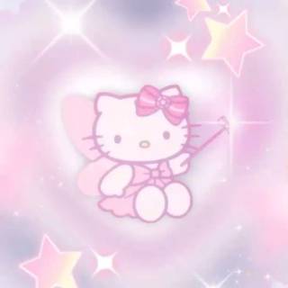 Pink fairy Hello Kitty wallpaper