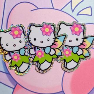 Pink fairy Hello Kitty wallpaper