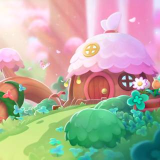 Pink fairy Hello Kitty wallpaper