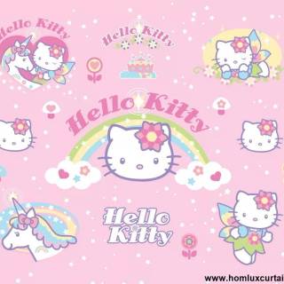 Pink fairy Hello Kitty wallpaper