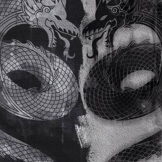 Japanese dragon wallpaper