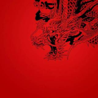 Japanese dragon wallpaper