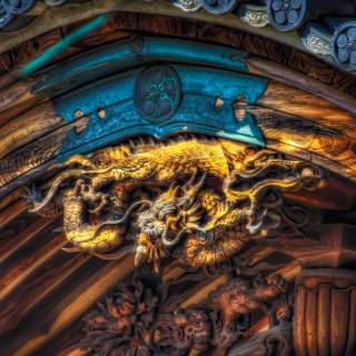 Japanese dragon wallpaper