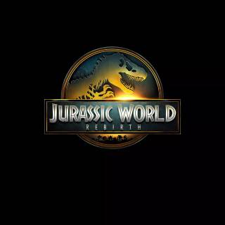 Jurassic World Rebirth logo wallpaper