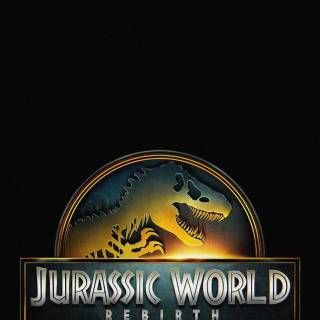 Jurassic World Rebirth logo wallpaper