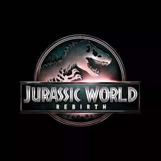 Jurassic World Rebirth logo wallpaper