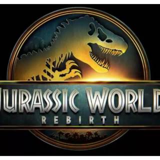 Jurassic World Rebirth logo wallpaper
