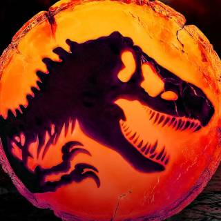 Jurassic World Rebirth logo wallpaper