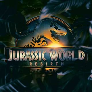 Jurassic World Rebirth logo wallpaper