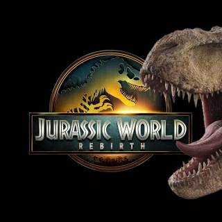 Jurassic World Rebirth logo wallpaper