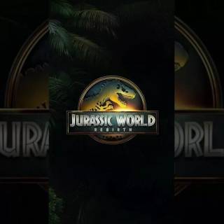 Jurassic World Rebirth logo wallpaper