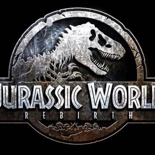 Jurassic World Rebirth logo wallpaper